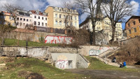 papírák Nynější stav lokality, archivní foto z FB primátora J. Zámečníka